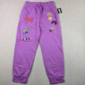 Black History Month Target Joggers Youth L 10/12 Purple Graphic Sweatpants NWT